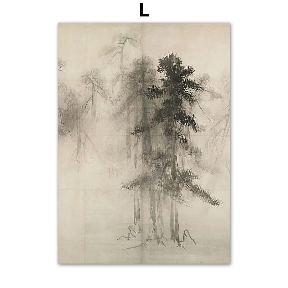 

Tree House Figure Grass Landscape Vintage Poster, Oil Painting, Drawing Wall Art, Canvas and Prints, Living Room and Home Decora 21x30cm No Framed