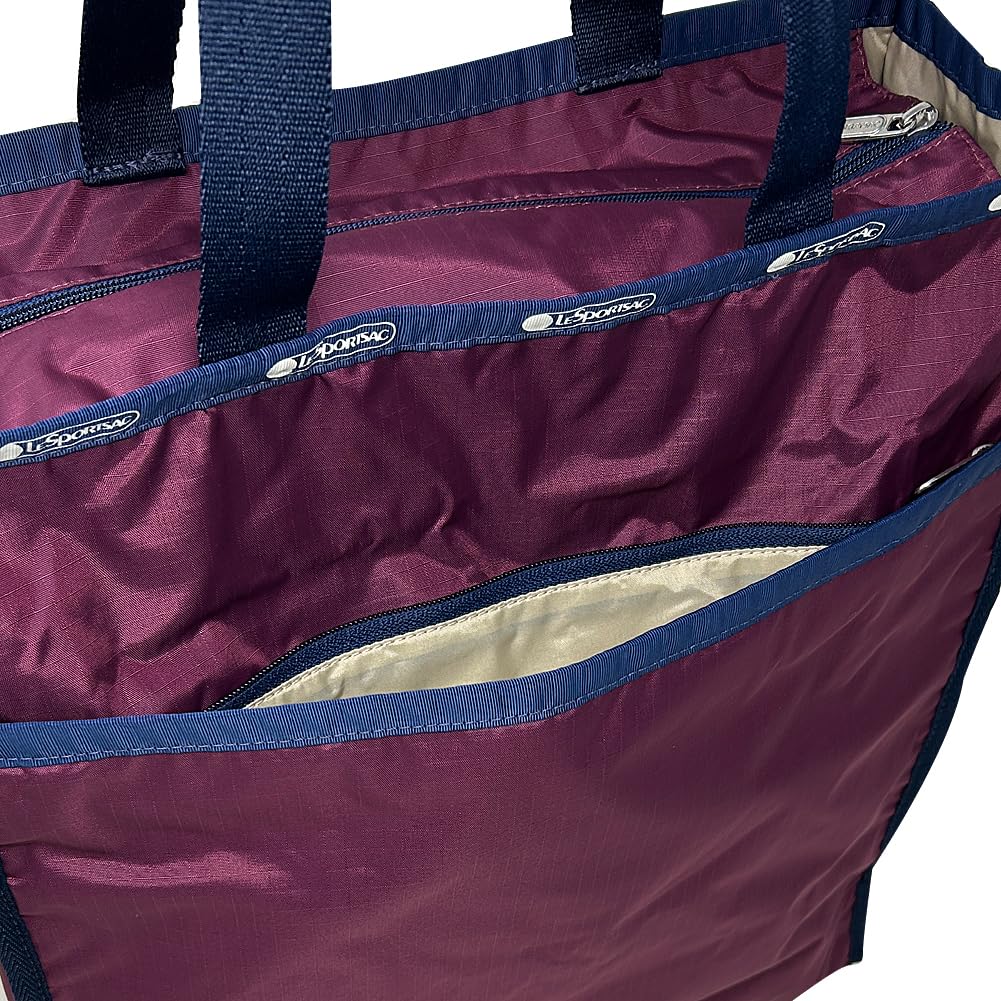 Tote bag A4 compatible LG BOOK TOTE 3847 [LeSportsac] (GRAPE WINE) [Used]