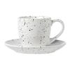 Creative Retro Ceramic Cup Sesame Glaze Cup Saucer Set Afternoon Tea Coffee Cup Saucer Home Breakfast Milk Cup Teacup