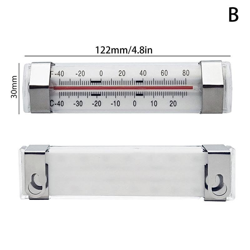 Zeer Nauwkeurige Koelkast Vriezer Thermometer Breed Temperatuurbereik Makkelijk Af te Lezen Display Meerdere Eenheden Bewaking