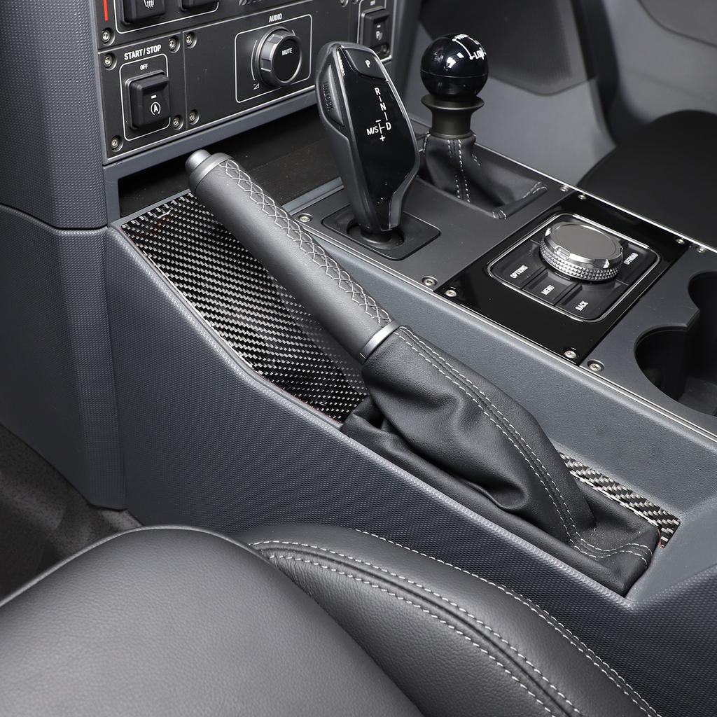 Soft Carbon Fiber For INEOS Grenadier 2020-2025 Interior Kit Dashboard Console Gear Shift Panel Cover Decorative Stickers