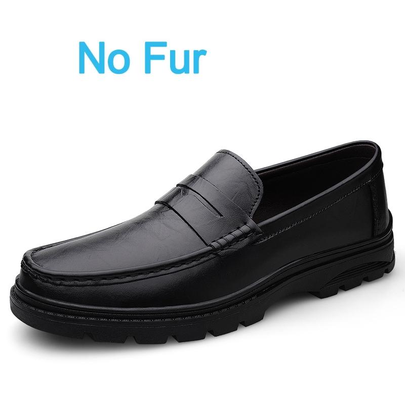 Genuine Leather Men Office Formal Shoes Luxury Brand Casual Business Shoes 2024Designer Flat Loafers Non-Slip Comfy Driving Shoe