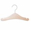 Lepok Wooden Hangers, Natural, Baby Clothes Hangers, Pack of 10