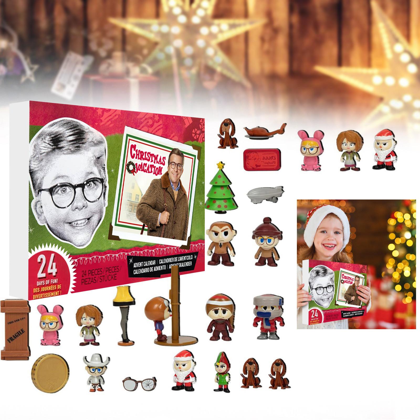 

Адвент-календарь Story 2024 включает в себя 24 забавных и праздничных фигурки и аксессуары