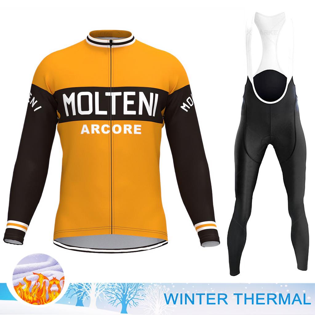 Bicycle Clothing Men's Winter Cycling Set Men Bike Clothes Man Cycling Outfit Man Clothes Sets Male Shirts Winter Cycle Jersey