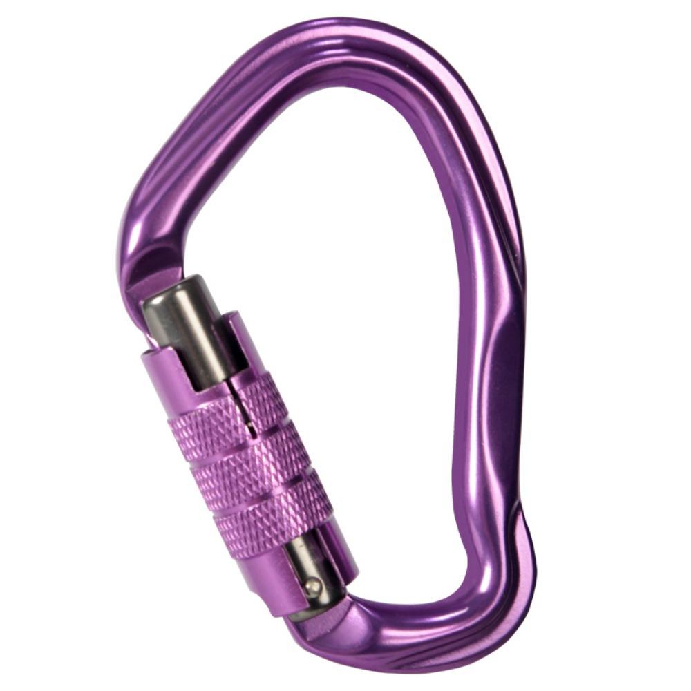 Pear-shaped Professional Carabiner 23KN Outdoor Sports Buckle  Outdoor Camping