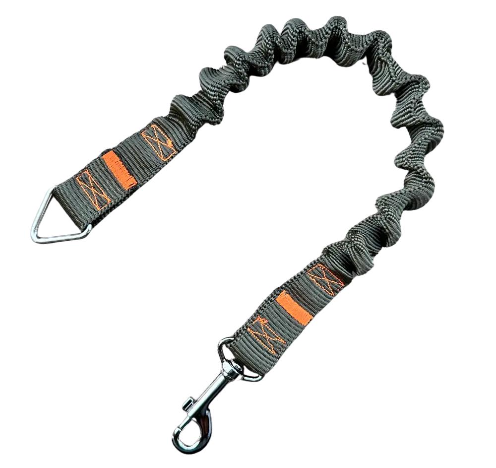 Shock Absorber for Dog Leash KHAKI traditional sports leash