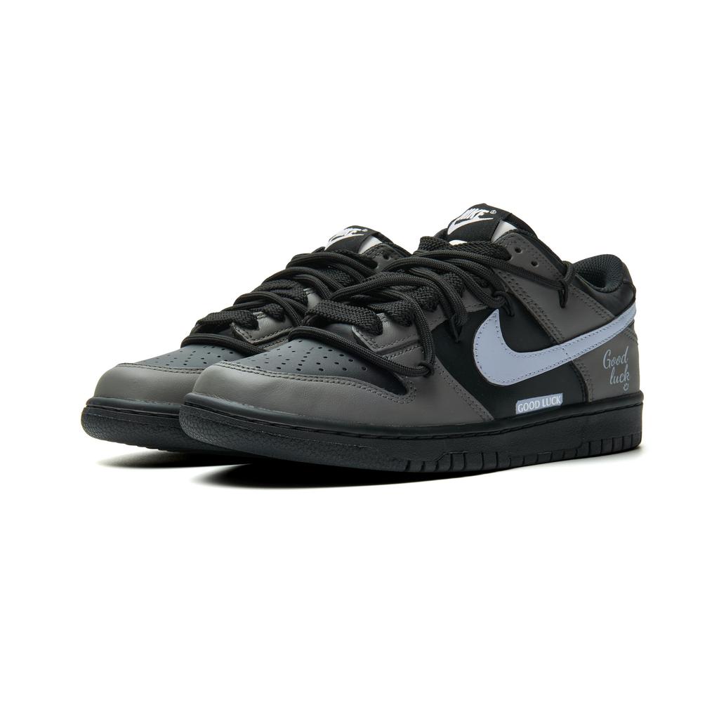 Nike Dunk Abrasion Resistant Low top Skateboard Shoes Unisex Black Gray HF5441-100(Team575-)