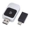 Car Wireless Adapter for CarPlay 5.8GHz WiFi Bluetooth 5.0 Auto Connection Car Wired To Wireless Adapter Plug and Play