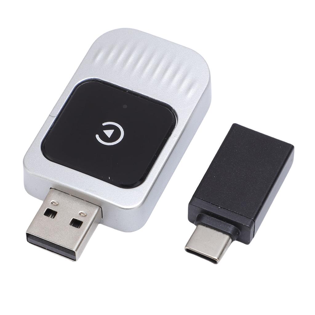 Car Wireless Adapter for CarPlay 5.8GHz WiFi Bluetooth 5.0 Auto Connection Car Wired To Wireless Adapter Plug and Play