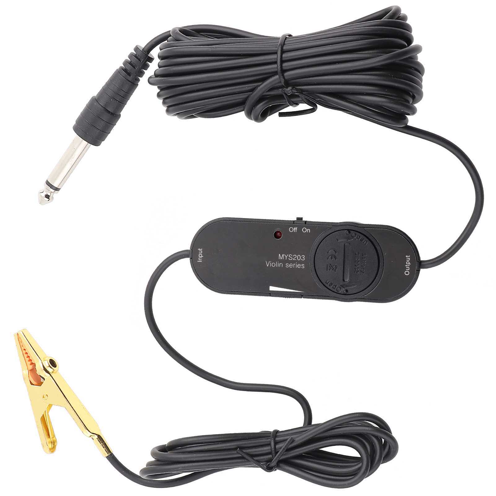 

Профессиональный микрофонный звукосниматель для скрипки, регулируемая громкость, аксессуар для музыкального инструмента