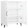 Vidaxl Cabinet, White, 69.5X34X90 Cm, Wood-Based Material