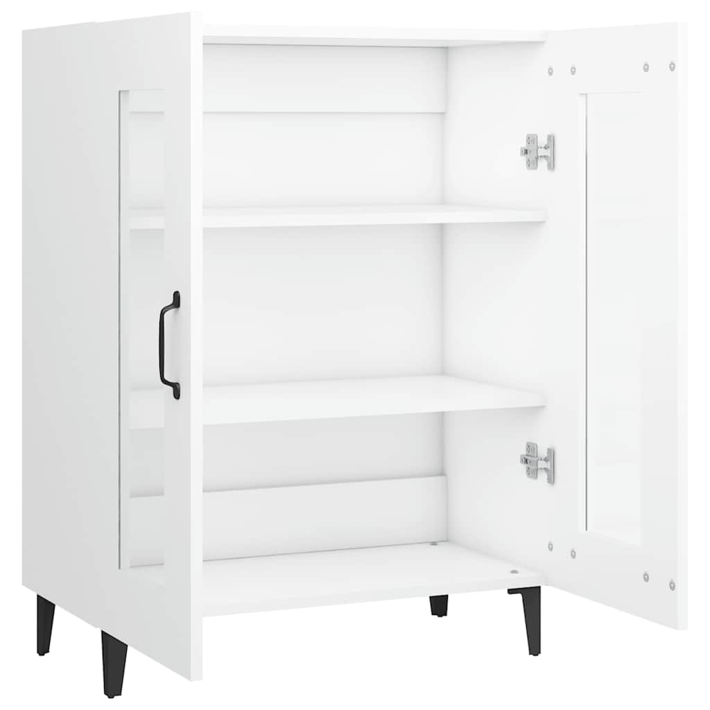 Vidaxl Cabinet, White, 69.5X34X90 Cm, Wood-Based Material