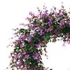 Lavender Wreaths Garland for Front Door,Easy To Clean Spring 16 Inch Outdoor Porch