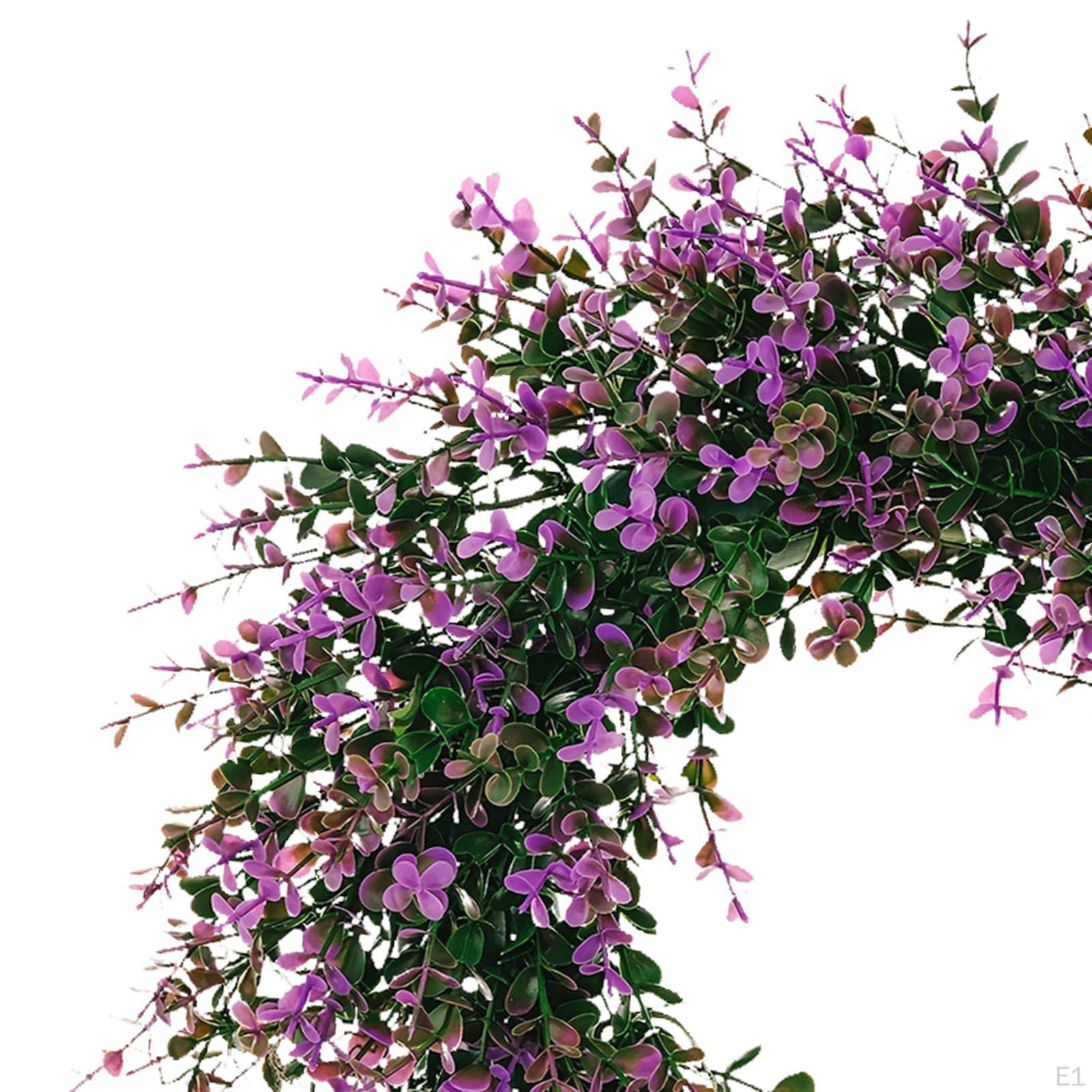 Гирлянда из лавандовых венков для входной двери — фото 3