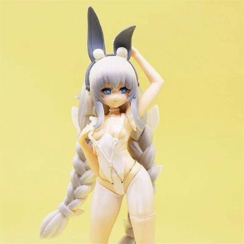 Anime hra Azur Lane Le Malin Listless Lapin Ver Anime Girl PVC akční figurka kolekce hraček Dárky pro panenky