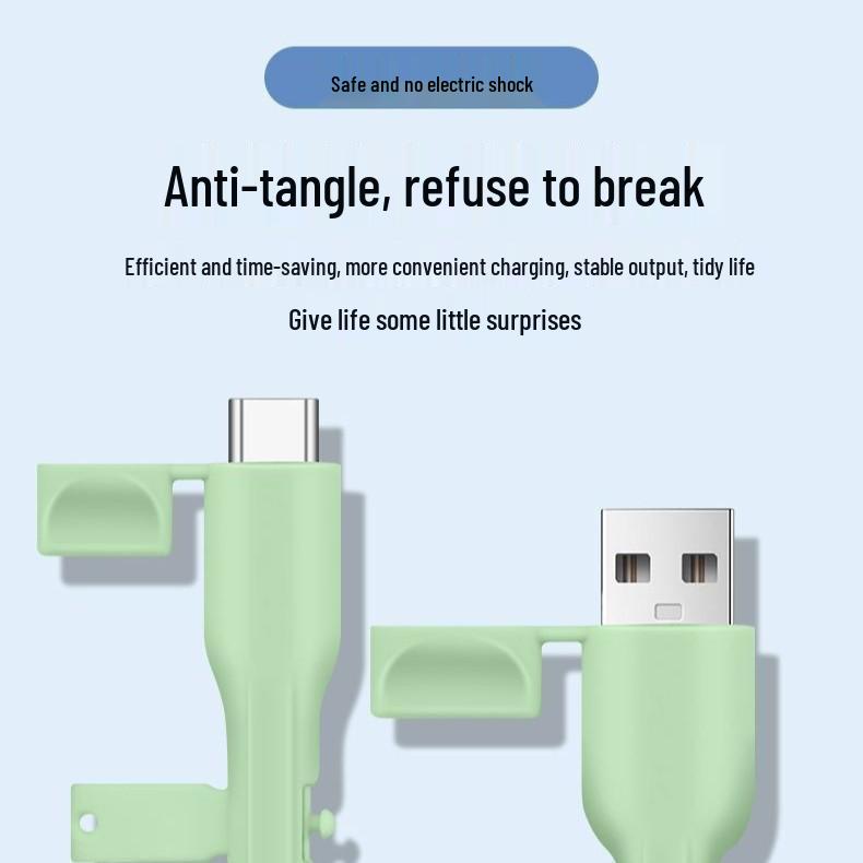 Universal Silicone Protective Cover for High-End Mobile Phone Chargers