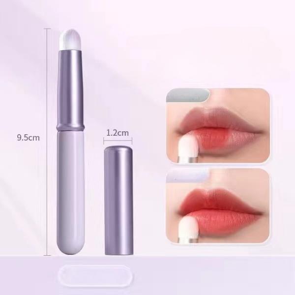 1PC Lip Brush Lipstick Lip Glaze Lipstick Beginner Beginner Concealer Smudge With Cap