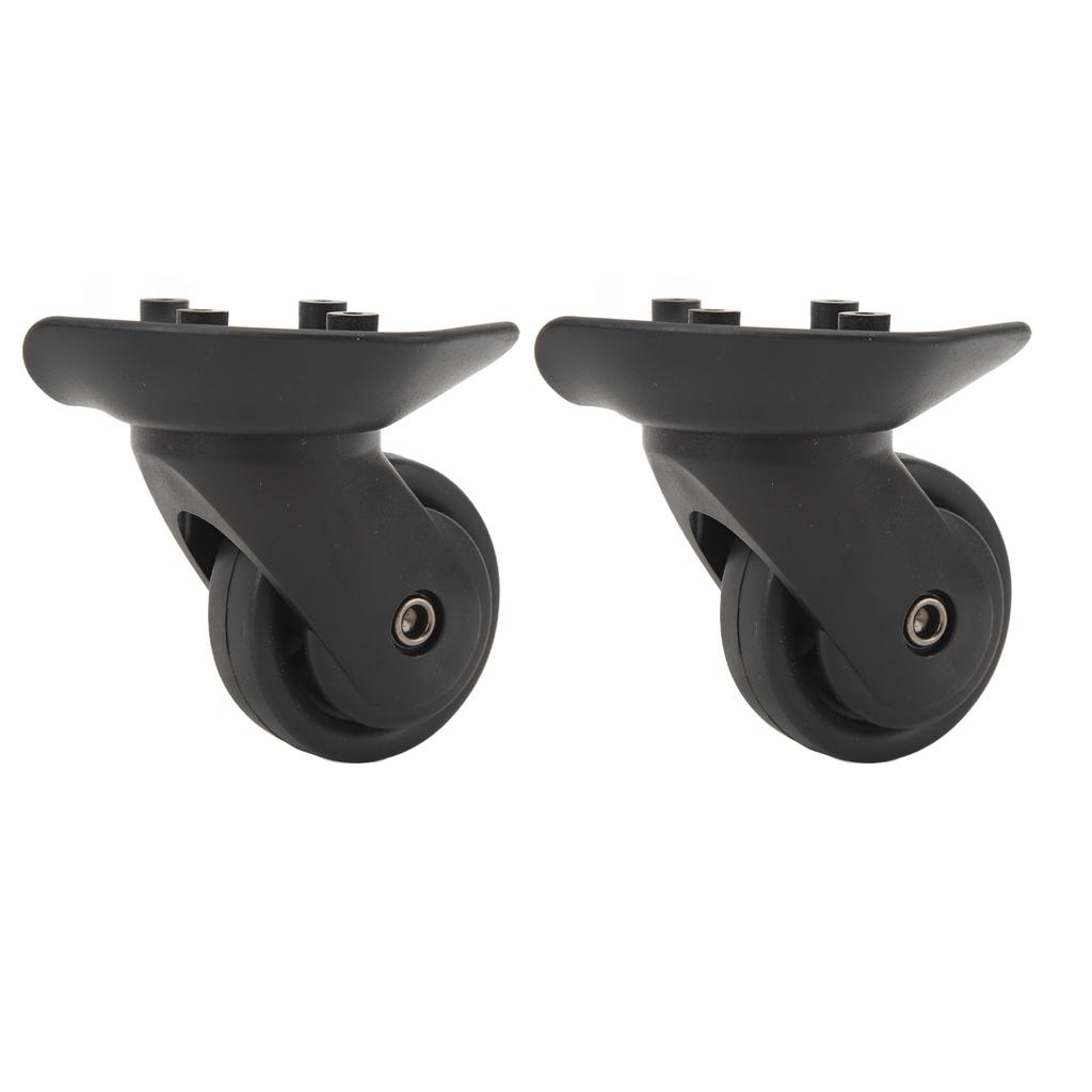 1 pár náhradních koleček ke kufru se šroubem, lehká tichá otočná kolečka k zavazadlu pro cestování