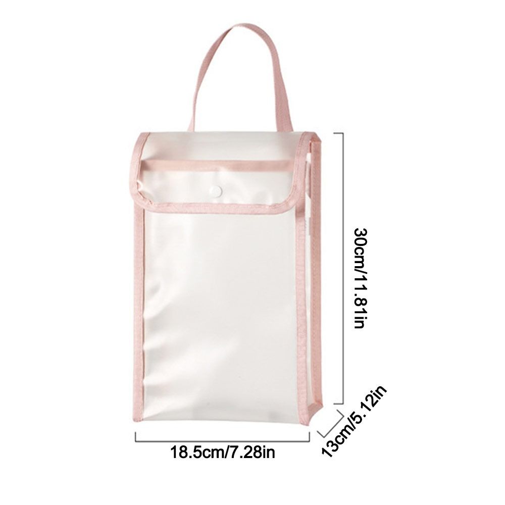 Gifts Waterproof Tissue Box Portable Large Capacity Tissue Bag Wall Mounted Tissue Storage Container
