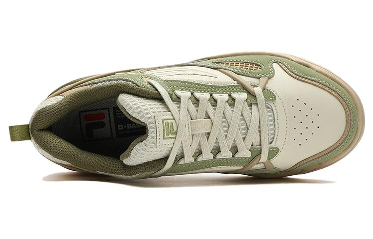 Women's Sneakers FILA Slam 22 Skate Shoes 'White Green Brown' Women's