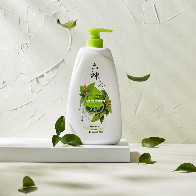Liushen Green Tea & Licorice Cooling Shower Gel