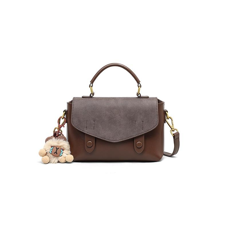 Women's New Autumn and Winter Genuine Leather Women's Crossbody Bag Light Luxury Shoulder Bag