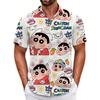 Hawaiian Retro Style Loose Beach Shirt Seaside Vacation All-match Floral Shirt Men's Short Sleeves