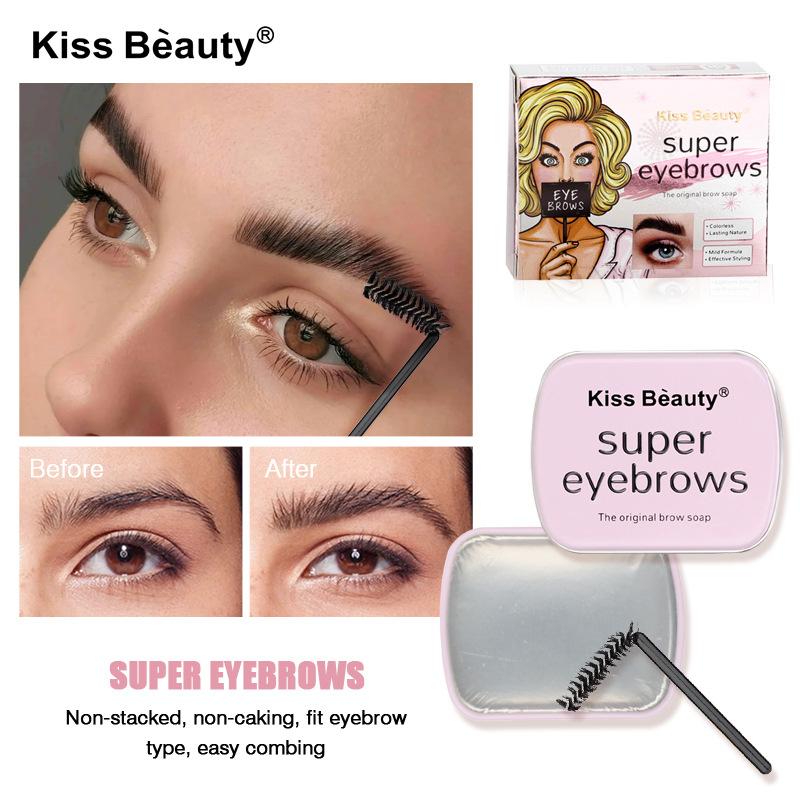 Kissbeauty Eyebrow Cream Styling Soap Colorless Transparent Refreshing Long-lasting Natural Eyebrow Styling