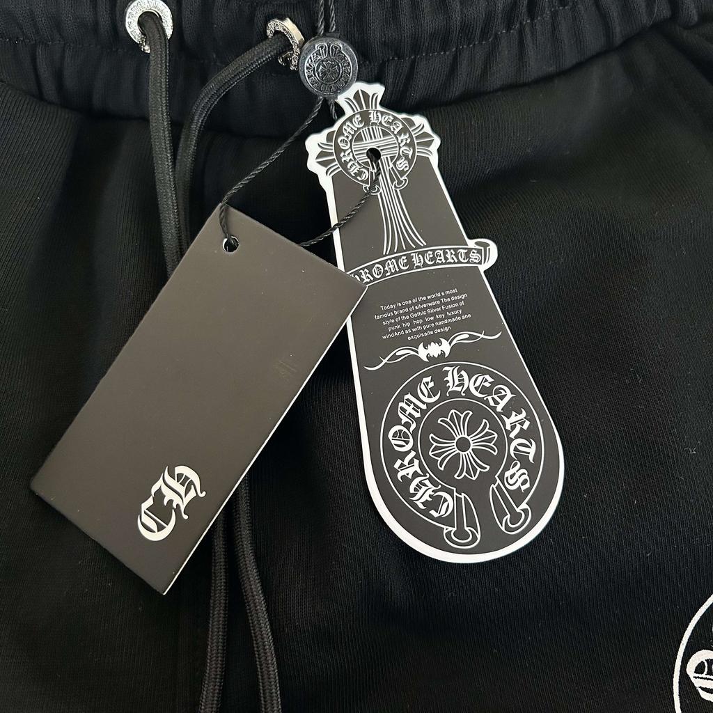 D207 CHROME HEARTS 2025 Léto Nové Vysoce Kvalitní Bavlněné Pánské Ležérní Šortky Venkovní Volnočasové Běžecké Šortky
