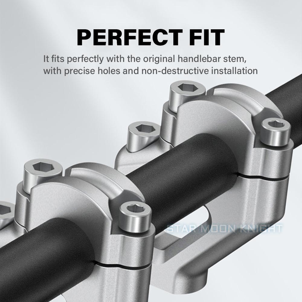 Motorcycle Handlebar Riser For Tiger 850 Sport For Tiger 900 GT PRO LOW RALLY PRO For Explorer 1200 Explorador XCA XRX XRT XCX