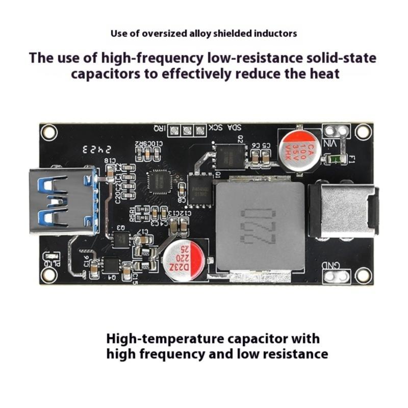 6-30V Intelligent Fast Charging Module 140W Output Thermal Management Intelligent Fast Charging Module Replacement