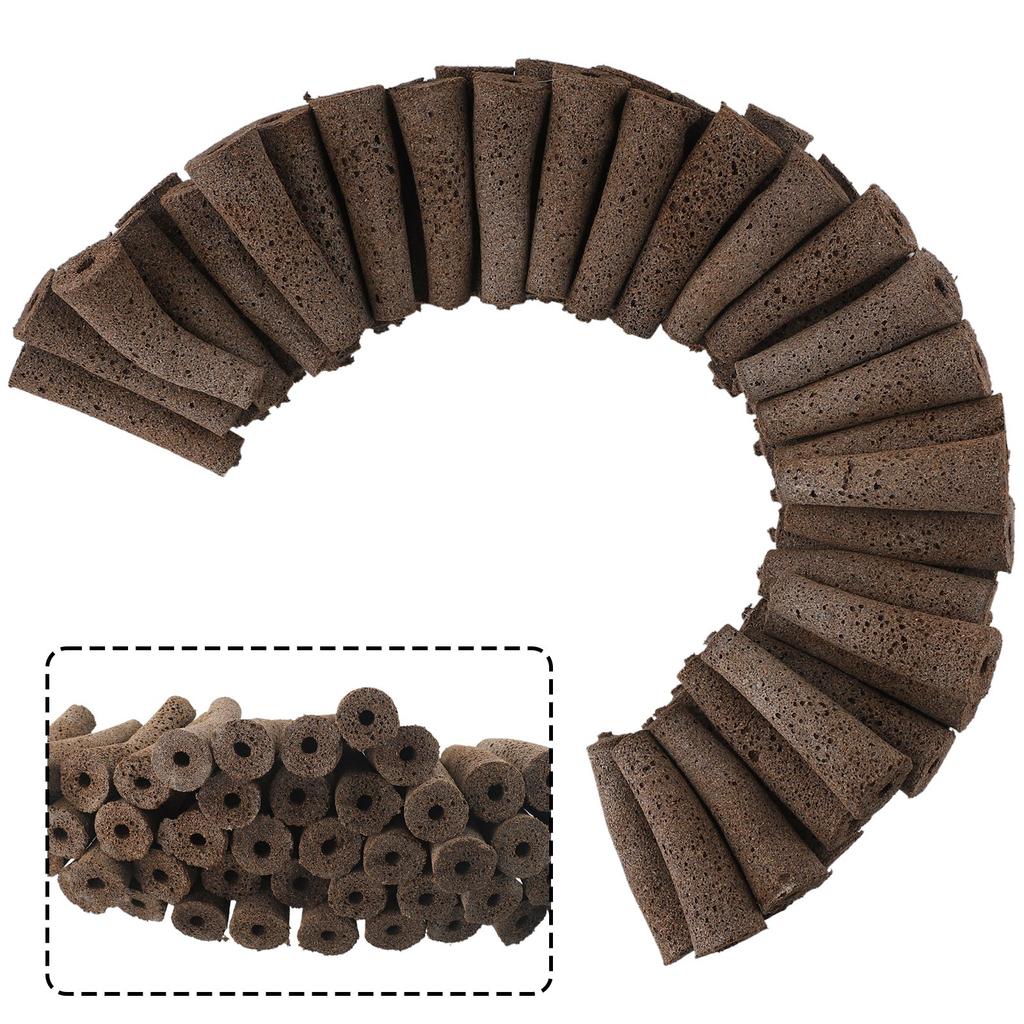 50 X Für-Hydroponik-System Anzuchtschwämme Starter-Pods Wurzelwachstum Schwammstopfen