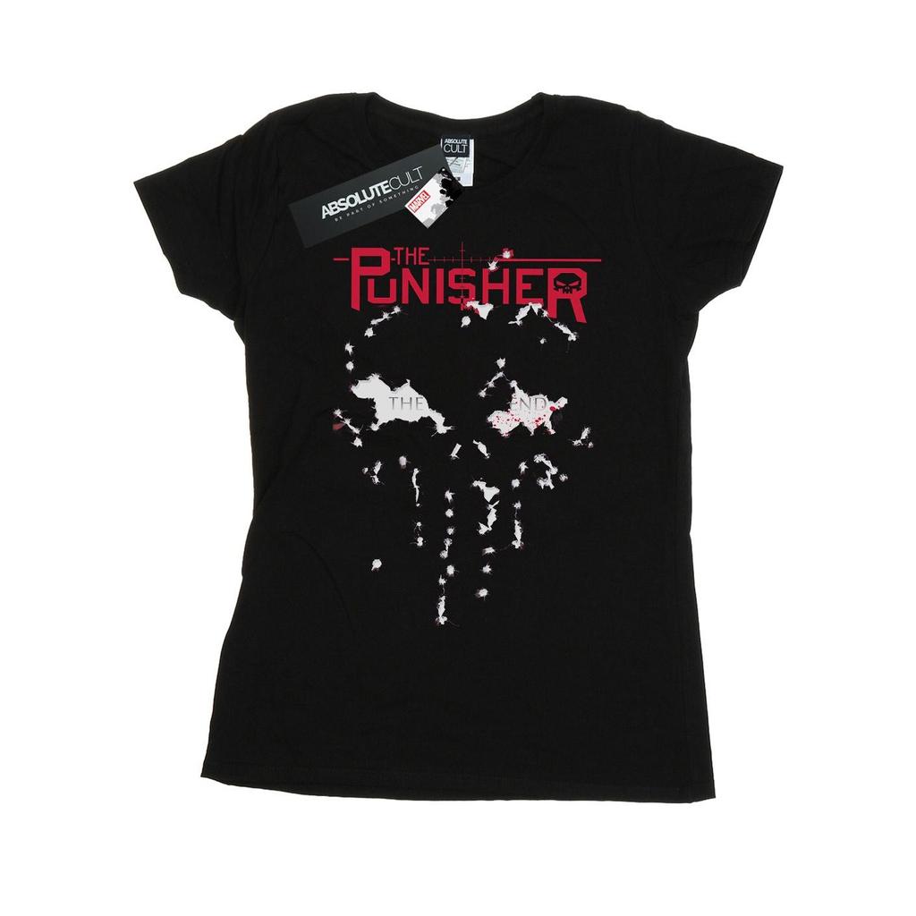 Marvel Womens/Ladies The Punisher The End Cotton T-Shirt
