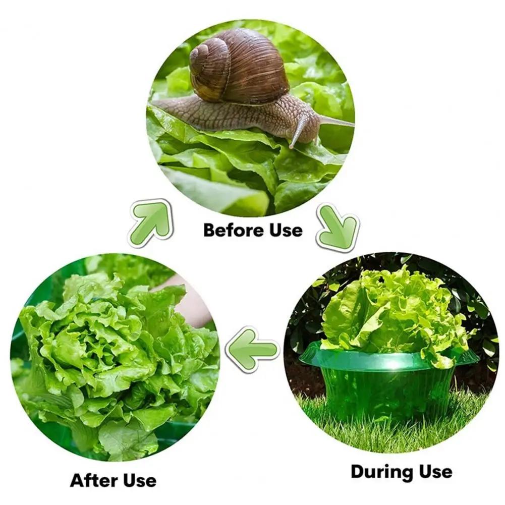 5/10pcs Plants Snail Protection Rings Vegetable Green Planter Flower Pot Pest Control Trapper Repel Snails Garden Protects Tools