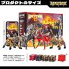 BEASTBOX 52TOYS BOTCON Exclusive of 4 Transforming The Four Robots Can Be Combined and Transformed Into Different Highly Articulated Action Transforms