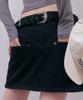 Tinsi Essential Back Belted Mini Skirt