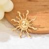 Sunflower Brooch Personality Versatile Metal Clothing Accessories Female Swallows Flying Birds Clothes Jacket Accessories