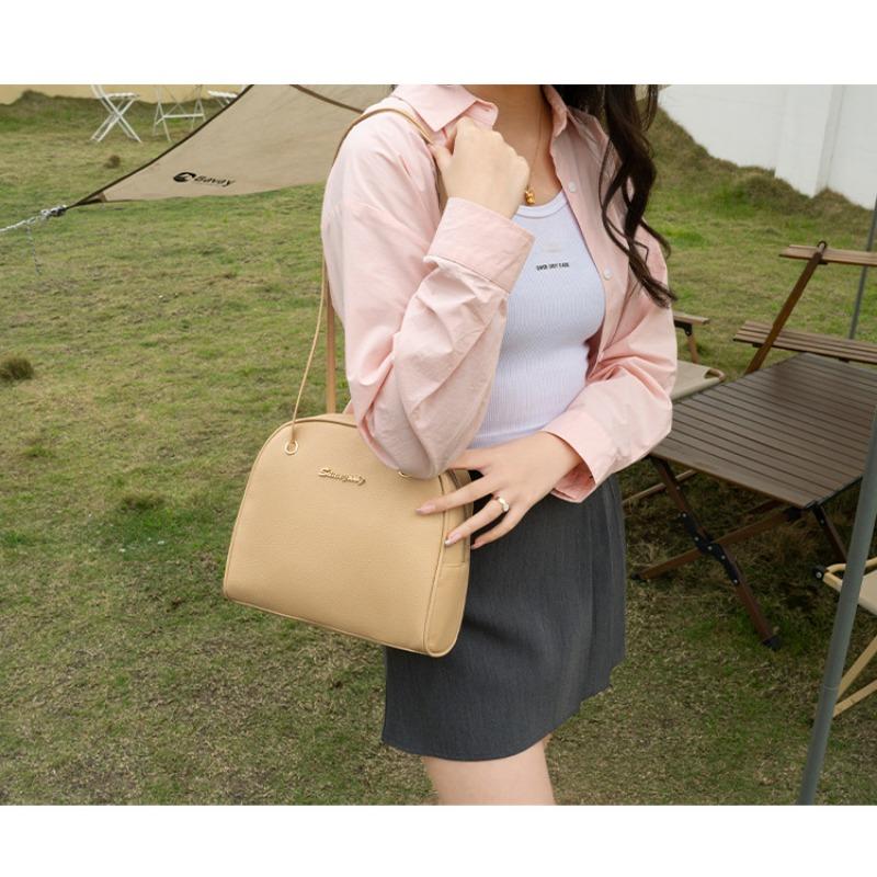 Dámská taška přes rameno s velkou kapacitou, korejská verze univerzální crossbody tašky