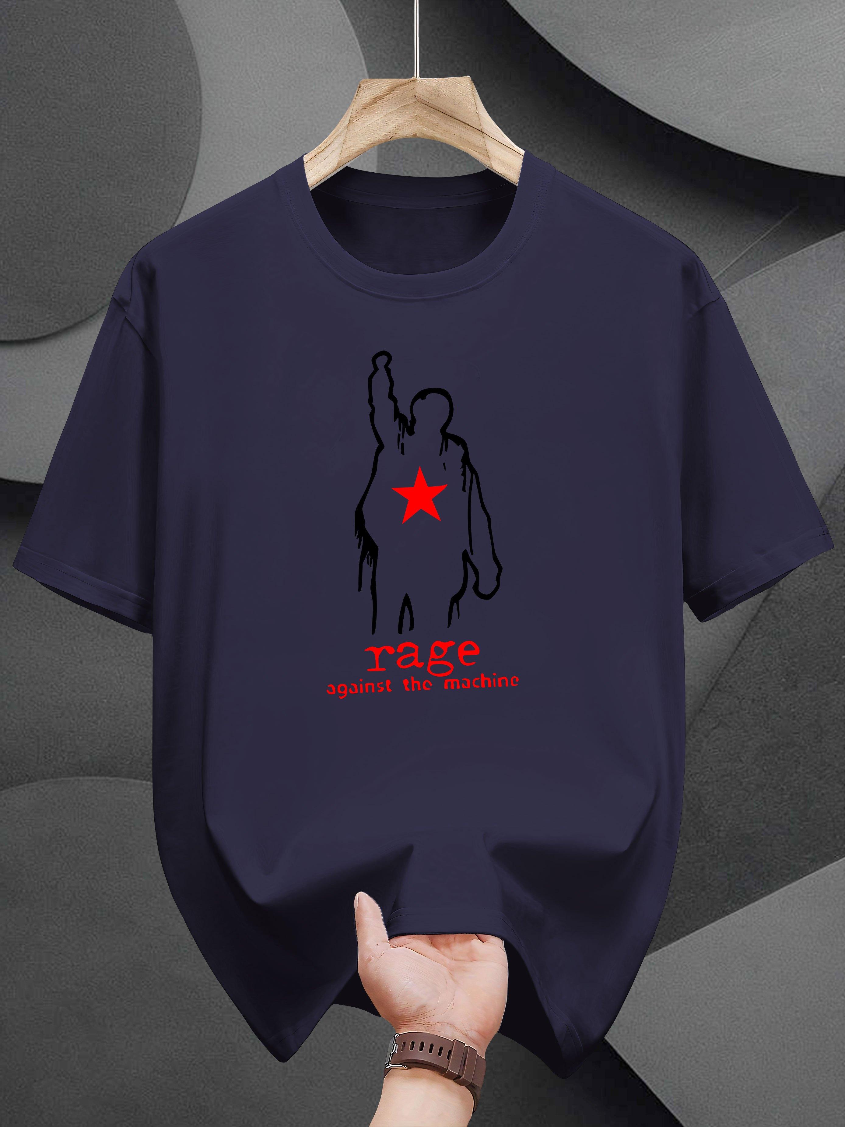 Graphic T-shirt - Rage Against the Machine Band Print XXXL