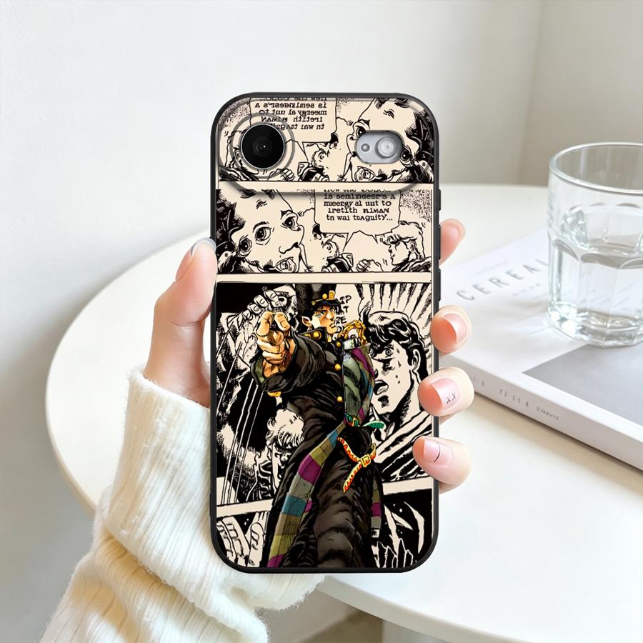 Anime JoJo Adventures Case for Apple iPhone 17 18 Pro Max 12 14 Air 18 XS XR 16 17e 16e 13 Mini 7 8 11 15 Plus Phone Cover