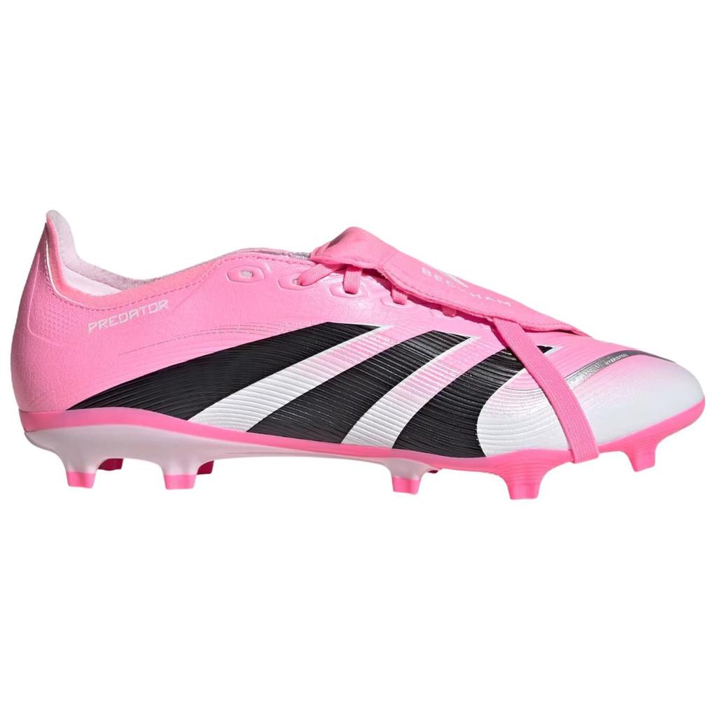 David Beckham X Adidas Predator League Foldover Tongue FG MG Miami Unisex Sneakers Pink Beam-Pink Core-Black JI1113