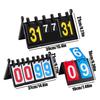 Professional Abs Badminton Football Volleyball Competitions 4 Digit Portable Multi Sports Scoreboard Table Flip Scoreboard