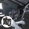 LEDISHUN Motorrad Hinterradbremsölbehälter Abdeckung Hinterradbremsenschutz Tank Schutzhülle für Honda HONDA CBR500R CBR400R CB500X CB400X 2016-2022 (B.