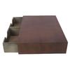 Coffee Capsule Holder Multifunctional Wood Coffee Pod Drawer Coffee Maker Stand for Tea Candy Snacks