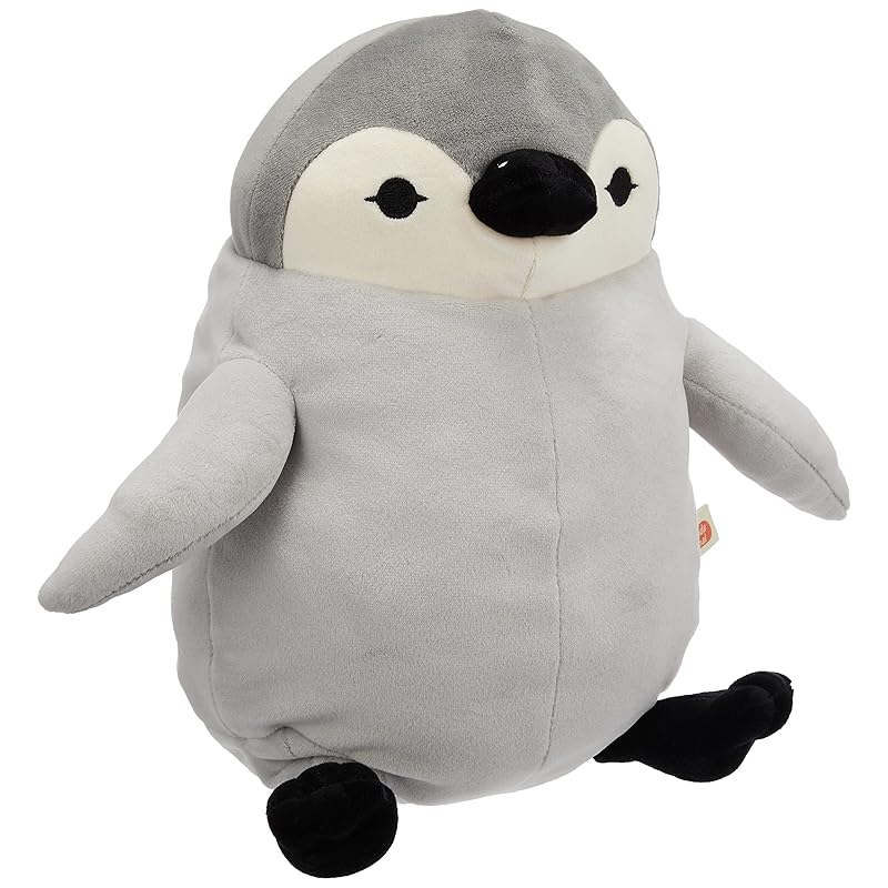 Shinada Global Mochi Series Mochipen Child Gray (Large) 22 x 22 x 30 cm Plush Penguin Animal MOPE-0350G