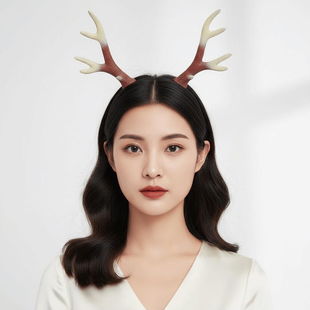 Bequemes Tragen Hirschgeweih Stirnband Cosplay Horn Kopfschmuck Cosplay Hobbyisten Geschenke