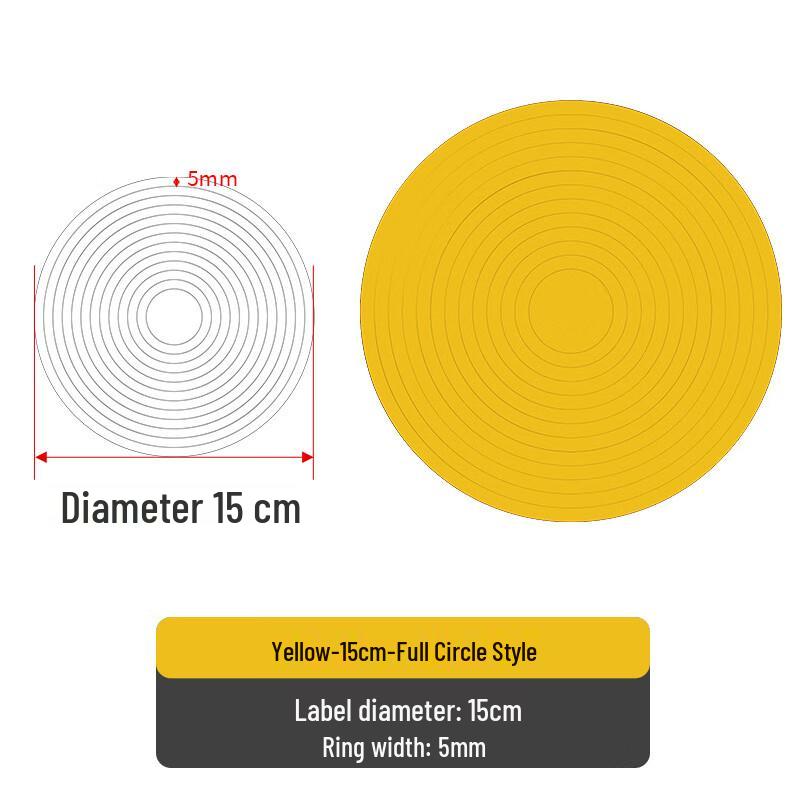 WEZHO Reflective Waterproof Pressure Gauge Identification Sticker