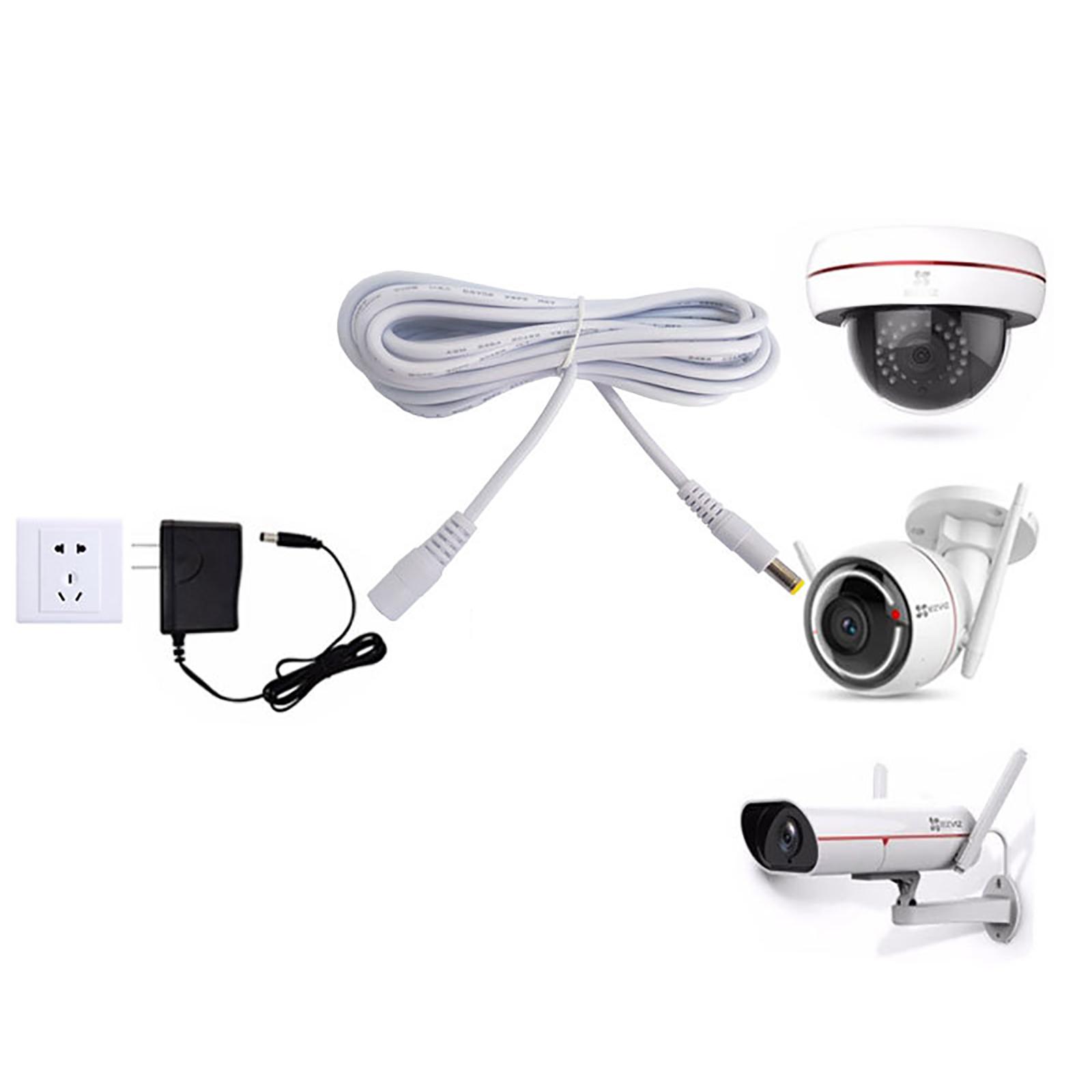 

DC5521 To DC5521 Cable Cord, DC5.5mmx2.1mm Female Plug To Male Power Supply Adapter Wire for LED Light 300CM