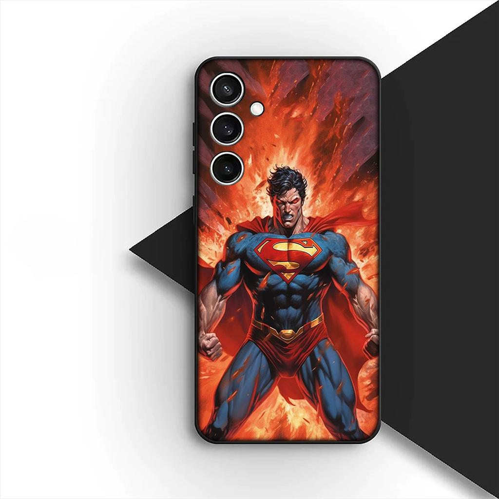 Cover for Samsung Galaxy S20 S22 S21 FE Ultra Plus A07 A17 A15 A16 A25 A57 A37 Casing Phone Case Supermans DC Movie Super Hero
